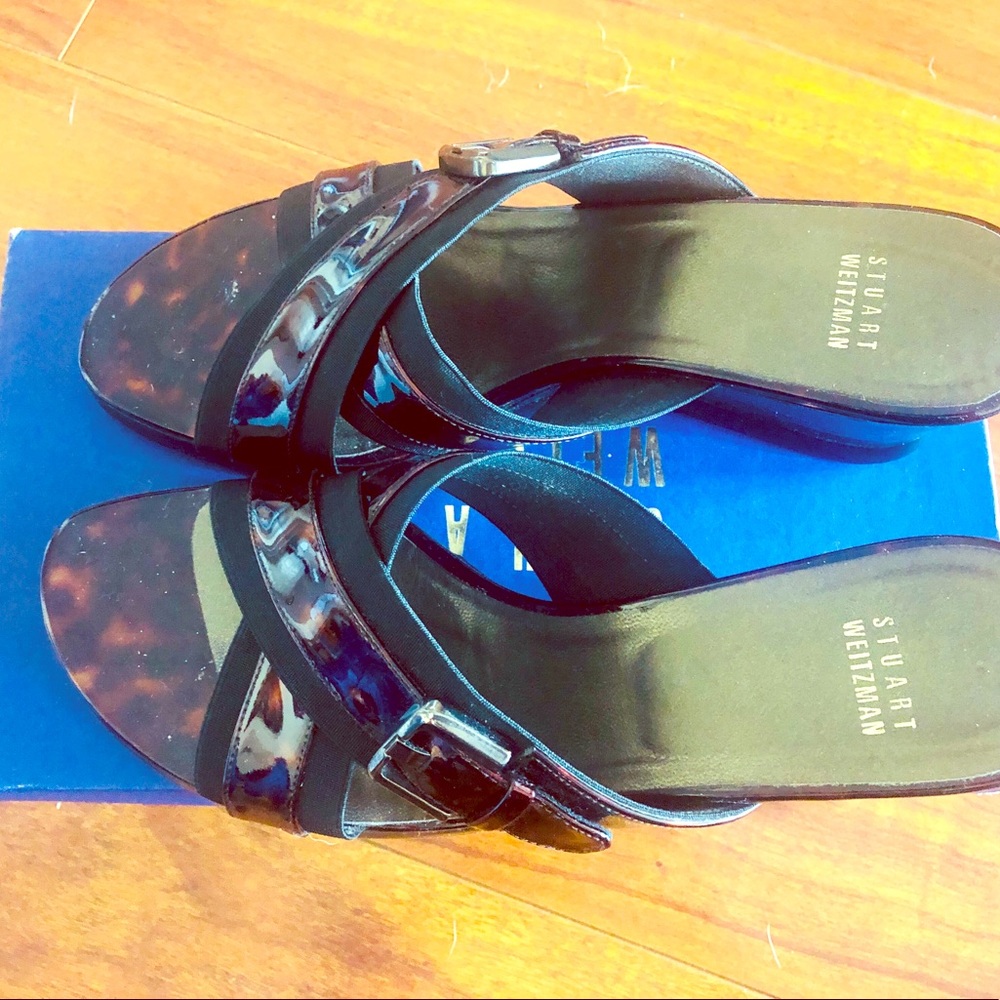 Stuart Weitzman Slide wedges